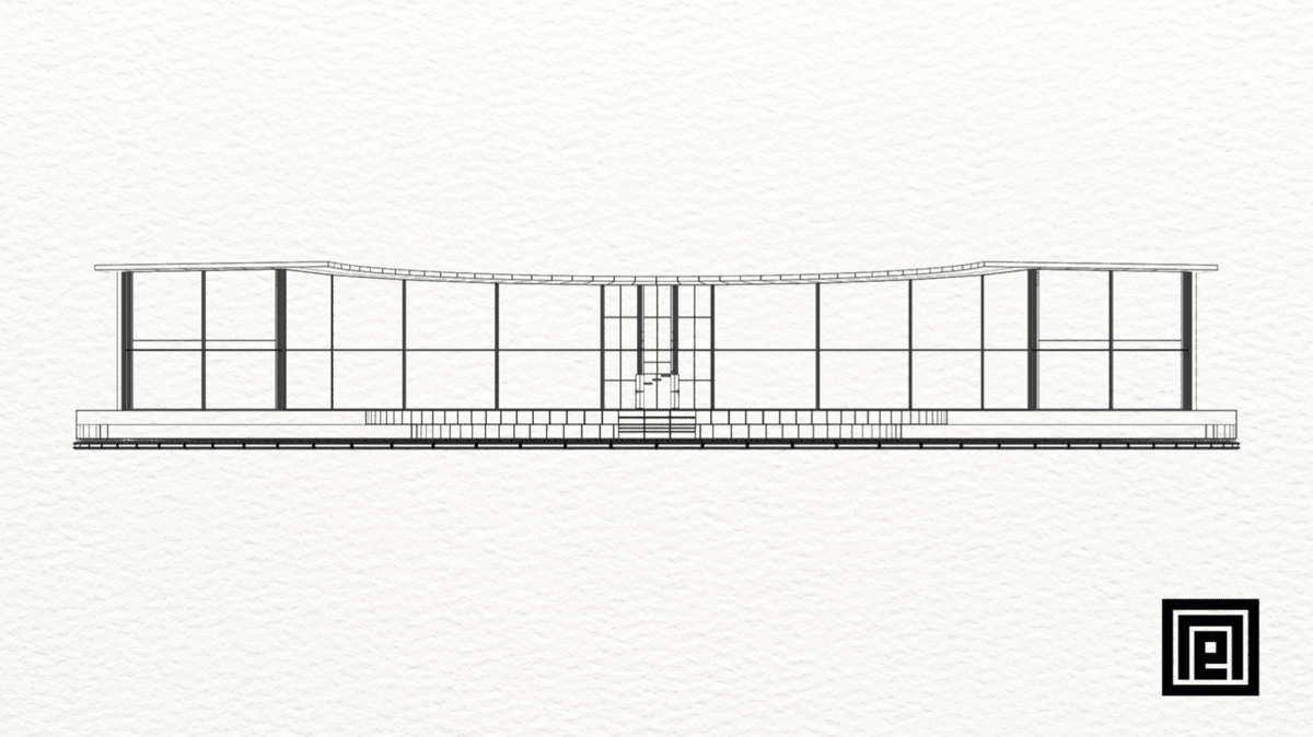 The Crescent architect drawing 1